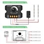 InduSKY LED Variateur Gradateur Contrôleur DC 12-24V 30A de Commutation pour La Couleur Simple de Bande LED + 5m 22AWG LED Câble