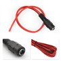 InduSKY LED Variateur Gradateur Contrôleur DC 12-24V 30A de Commutation pour La Couleur Simple de Bande LED + 5m 22AWG LED Câble