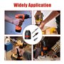 Mandrin Perceuse à Serrage Rapide 1,5-13 mm, adaptateur de mandrin 1/2″ - 20 UNF, avec accessoires d’adaptateur SDS, queue hexag