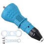Adaptateur de perceuse électrique sans fil pour pistolet à rivet électrique - Adaptateur d'écrou à riveter - Accessoires pour ou