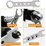 YWHWLX Outil d'insertion de riveteuse électrique, adaptateur de tête de pistolet à rivet pour perceuse sans fil, écrou électriqu