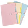 Trieur A4 Range Document - 3 Pièces Classeur Rangement avec 5 Compartiments en Format A4 Haute Capacité Document Porte Dossier B