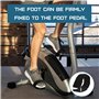2 Pcs Sangles pour Pédales D'appareil Elliptique,Pédales De Vélo avec Courroies,Bandes D'entraînement pour Les Jambes,Sangle Vel