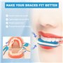 4 Pièces Aligneur Dentaire Adulte Outils de Démontage,Outil de Suppression D'aligner,Aligner Chewies Pour le Accessoire de Soins