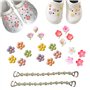 23pcs Charmes de Chaussures Pour Femmes