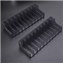 ASHATA 2 pièces CD porte-cartes de jeu support de stockage support d'organisation support compatible pour PS4/pour SLIM/pour PRO
