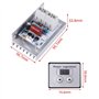 Régulateur de Vitesse 10000W AC 220V 80A SCR Régulateur de Tension Numérique Variateur de Contrôle de Vitesse Thermostat pour Mo