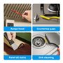 IBOPUXIU Brosse de Nettoyage des Interstices 9 pièces, Brosse Nettoyage Salle de Bain, Brosse Joint Carrelage pour Rainure Fenet