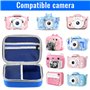 Luziyun Sac pour Appareil Photo pour Enfant Compatible avec Greenkinder/pour Uleway/Gofunly/pour Appareil Photo NuméRique Nuotun