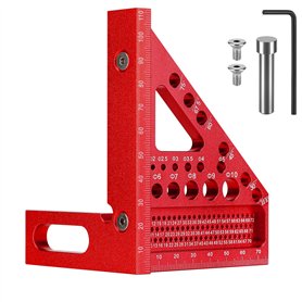 Luziyun Équerre 3D Multi-Angle Menuisier en Alliage d'Aluminium 22