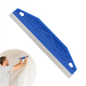 Grattoir de peinture en acier inoxydable multi-usage pour papier peint à bords droits pour peinture et réparation de papier pein