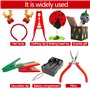 WINSDL 200 Pièces Tension Compression Ressort Assortiment Kit, Ressorts de Traction Ressorts de Compression 20 Tailles Avec Boît