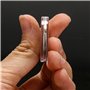FORYNXHWIN Lot de 100 Capsules de pièces de Monnaie de 30 MM avec 5 Tailles (17/20/25/27/30MM) étui de Porte-Monnaie en Mousse d