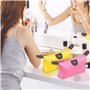 INHEMING Trousse de Toilette, Sacs à Cosmétiques de Voyage Imperméable, Sac à Maquillage en Nylon pour Accessoires et Articles d