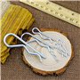 150 Pièces Goupilles Fendues R Clips, Goupilles de Retenue R Forme Goupilles à Ressort, Goupilles De Fixation Attache Outils À M