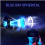 Edinber Lunettes de réalité virtuelle 3D - Montées sur la tête - Compatibles avec les smartphones Android, Windows et iOS de 3,5