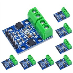 Lot de 8 modules de moteur L9110S DC - Double contrôleur de moteur CC - Pont H 2