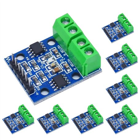 Lot de 8 modules de moteur L9110S DC - Double contrôleur de moteur CC - Pont H 2