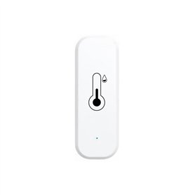 GERUI Thermomètre hygromètre intelligent Wi-Fi - Mini thermomètre numérique intérieur et capteur d'humidité - Application pour c