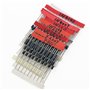 Schottky Lot de 200 diodes de redresseur en ligne 8 Spécifications 1N4148 1N4007 FR107 FR207 1N5819 1N5408 1N5399 1N5822
