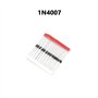 Schottky Lot de 200 diodes de redresseur en ligne 8 Spécifications 1N4148 1N4007 FR107 FR207 1N5819 1N5408 1N5399 1N5822