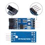 Lot de 10 capteurs de mesure de vitesse LM393 - Module de mesure de vitesse - Type de fente - Optocoupleur IR - 3,3 V - 5 V - Av