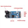 Lot de 10 capteurs de mesure de vitesse LM393 - Module de mesure de vitesse - Type de fente - Optocoupleur IR - 3,3 V - 5 V - Av