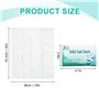 MAIYADUO 60 Protection Cuvette Toilette Jetable - Protège Cuvette WC Jetable - Housse de Siege de Toilette WC Jetable - Emballag