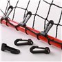 Lot de 20 clips durables en plastique pour filet de football pour une application sûre et facile, taille universelle – S'adapte 