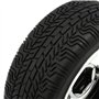 Pxyelec Lot de 4 pneus noirs à l'échelle 1/10 pour voiture de course HSP HPI