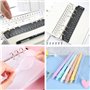SamHeng A6 Recharge de Papier Kit, Agenda Hebdomadaire Calendrier Mensuel Planificateur Budgétaire pour Classeur à 6 Anneaux, 20