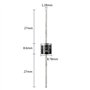 WayinTop 25 Pièces Diode Schottky 15SQ045 15A 45V Axiale Diodes pour Diodes de Protection de Refusion Parallèle à Panneau Solair