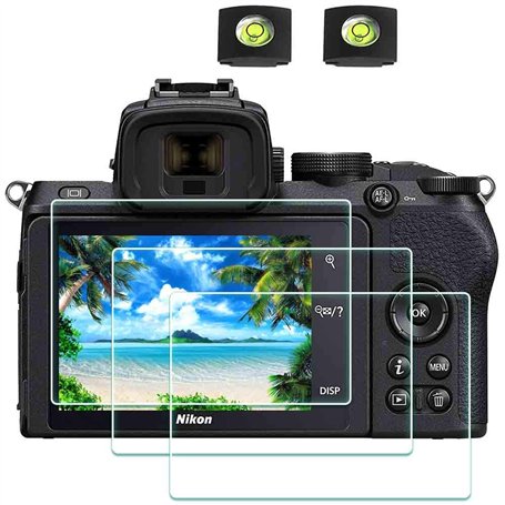 ULBTER Z50 Film de Protection d'Ecran pour Nikon Z50 Z 50 Appareil Photo et Housse de Sabot