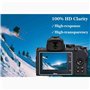 ULBTER Z50 Film de Protection d'Ecran pour Nikon Z50 Z 50 Appareil Photo et Housse de Sabot, Protecteur Verre Trempé Optique 0,3