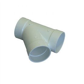 abzweiger 45 ° pour centrale Aspirateur sous vide Système de tubes de 2 pouces (50