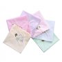 NYGGTYK Lot de 6 mouchoirs pour femme