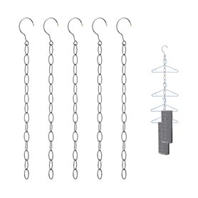 DAZZLUXE Lot de 5 chaînes de cintres