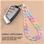 DAZZLUXE 1 chaîne colorée en Acrylique pour téléphone Portable, chaîne de téléphone Portable, Pendentif de téléphone Portable, P