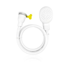 1 pommeau de douche blanc pour animal de compagnie - Pommeau de douche portable - Avec tuyau