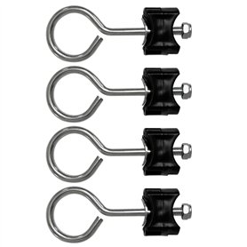 HDGSAFD Lot de 4 vis de Trampoline - Accessoires de Rechange - Vis de sécurité pour Trampoline - Vis circulaires pour Trampoline