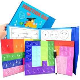 1 carnet de fractions magnétique