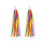 DHSBGWSX Lot de 2 serpentins de vélo pour enfants