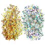 Lot de 4 paquets de confettis