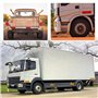 Lot de 8 réflecteurs pour camion - Accessoires de moto - Réflecteurs de remorque - Réflecteurs arrière de moto - Parfaits pour d