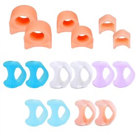 Lot de 5 paires de séparateurs d'orteils
