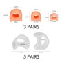 3 paires de correcteurs d'orteils