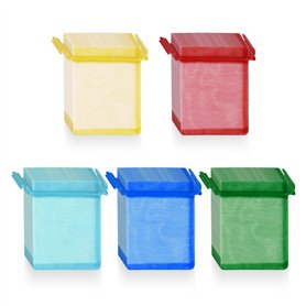 ZBHDEYG Lot de 200 sacs en maille colorés