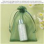 ZBHDEYG Lot de 200 sacs en maille colorés, double cordon de serrage, sacs d'emballage pour bonbons de mariage, sacs cadeaux en m
