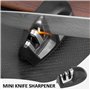 1 pièce aiguiseur de couteaux manuel, outils de support de cuisine, aiguiseur de couteaux domestique portable, mini aiguiseur de
