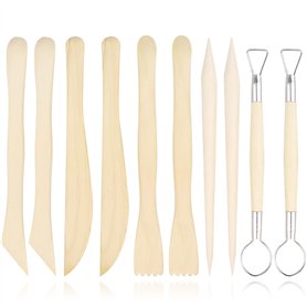 HDGSAFD Lot de 10 outils d'argile